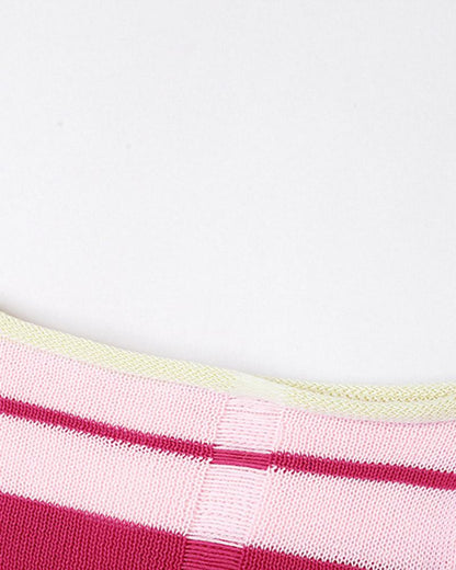 Mairia Knit Tube Coord Set